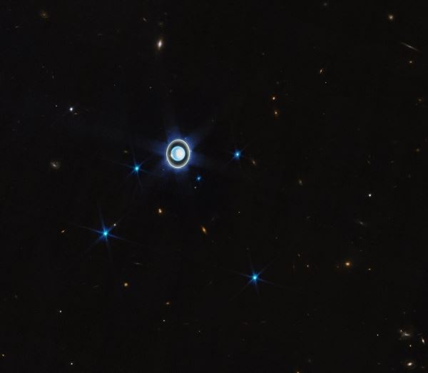 «James Webb» получил снимок Урана, его колец и спутников