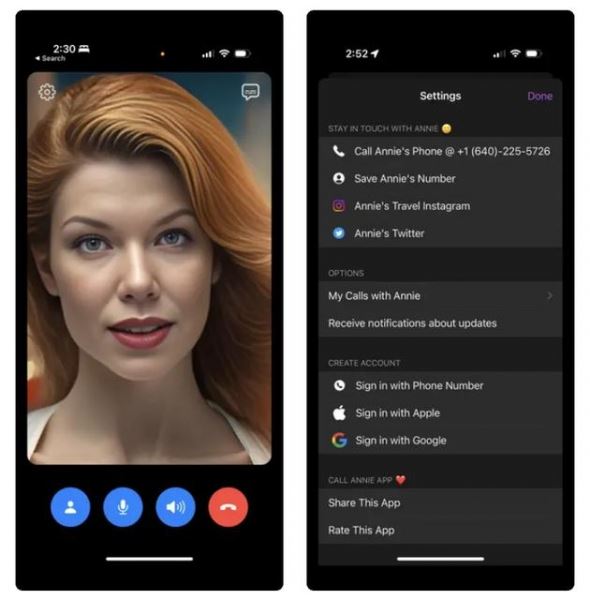 <br />
							Call Annie: вышло приложение для iPhone, которое позволяет разговаривать с ChatGPT по видеосвязи<br />
						