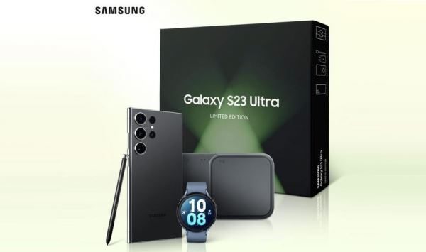 <br />
							Samsung представил лимитированную версию Galaxy S23 Ultra с богатым комплектом поставки за $1365<br />
						