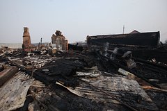 В российском регионе из-за пожаров начали эвакуацию из семи населенных пунктов