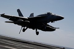 В Испании разбился истребитель F-18